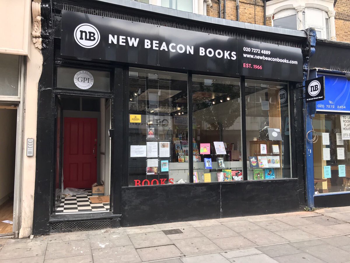 New Beacon Books storefront