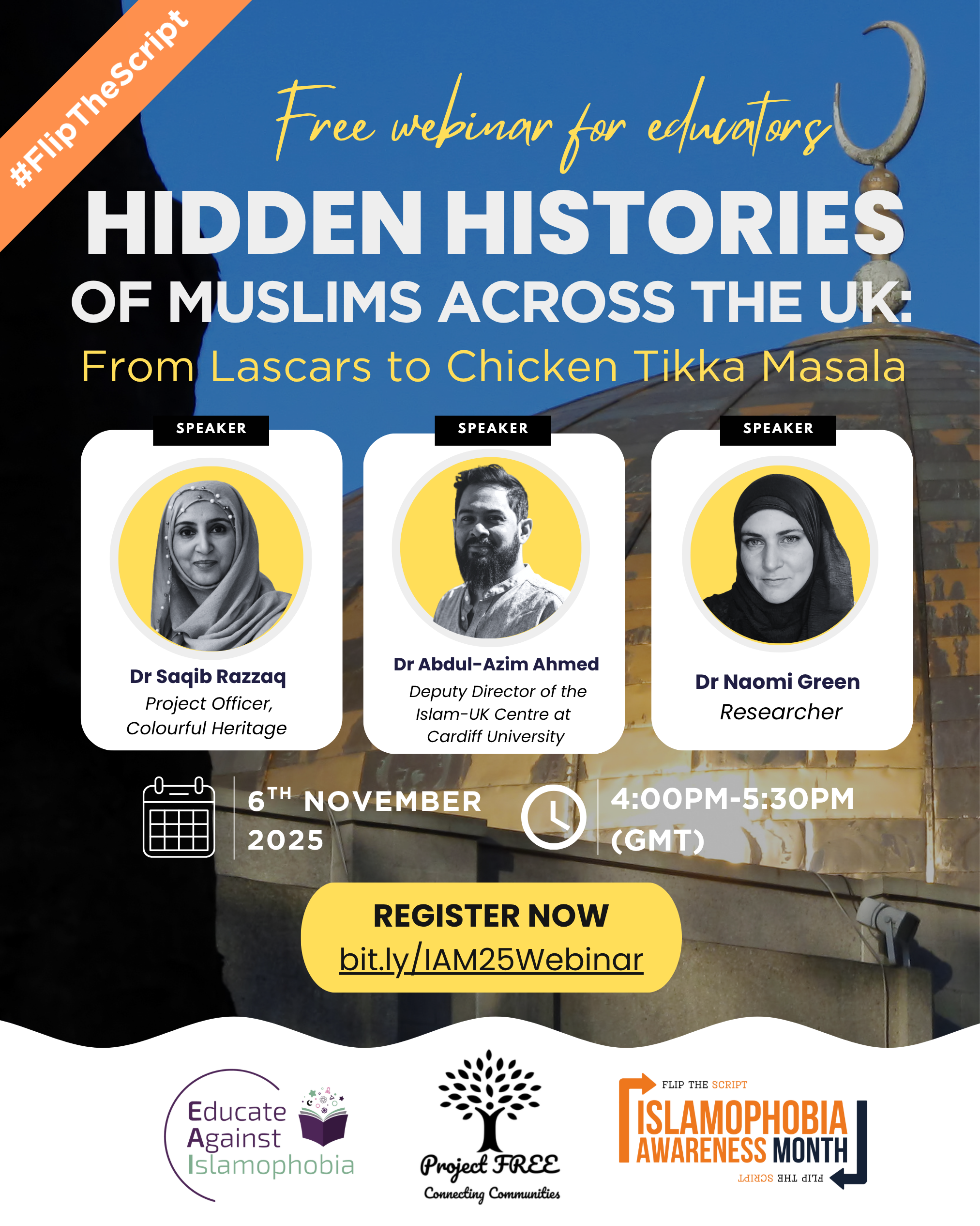 Hidden Histories of Muslims Across the UK poster